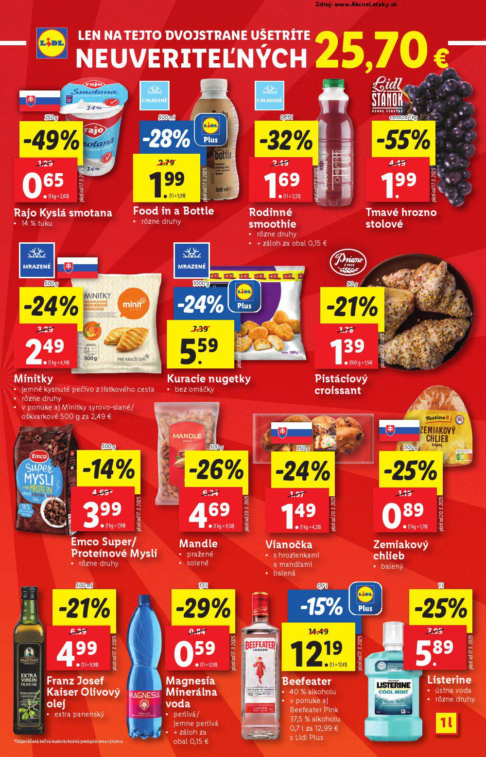 Leták Lidl (17. 3. - 23. 3. 2025) - strana 9 z 99