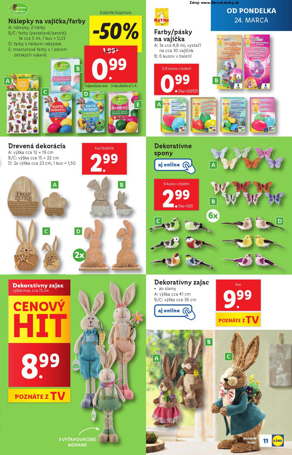 Leták Lidl (24. 3. - 30. 3. 2025) - strana 10 z 27