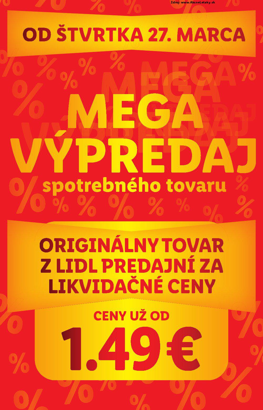Leták Lidl (24. 3. - 30. 3. 2025) - strana 13 z 27