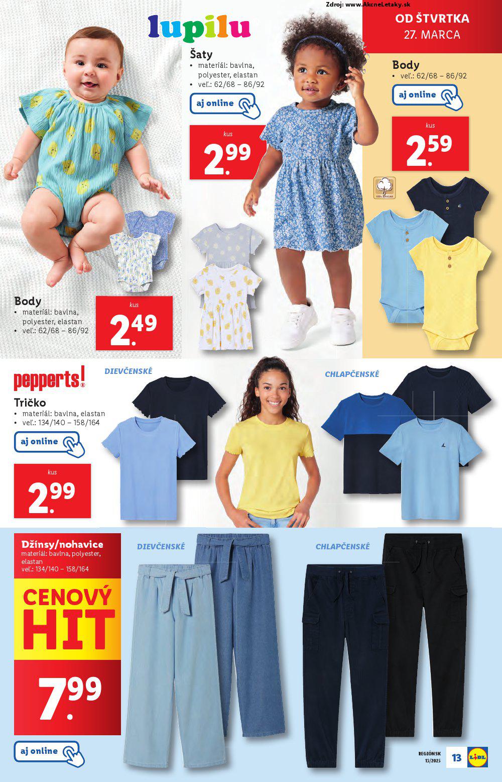 Leták Lidl (24. 3. - 30. 3. 2025) - strana 15 z 27