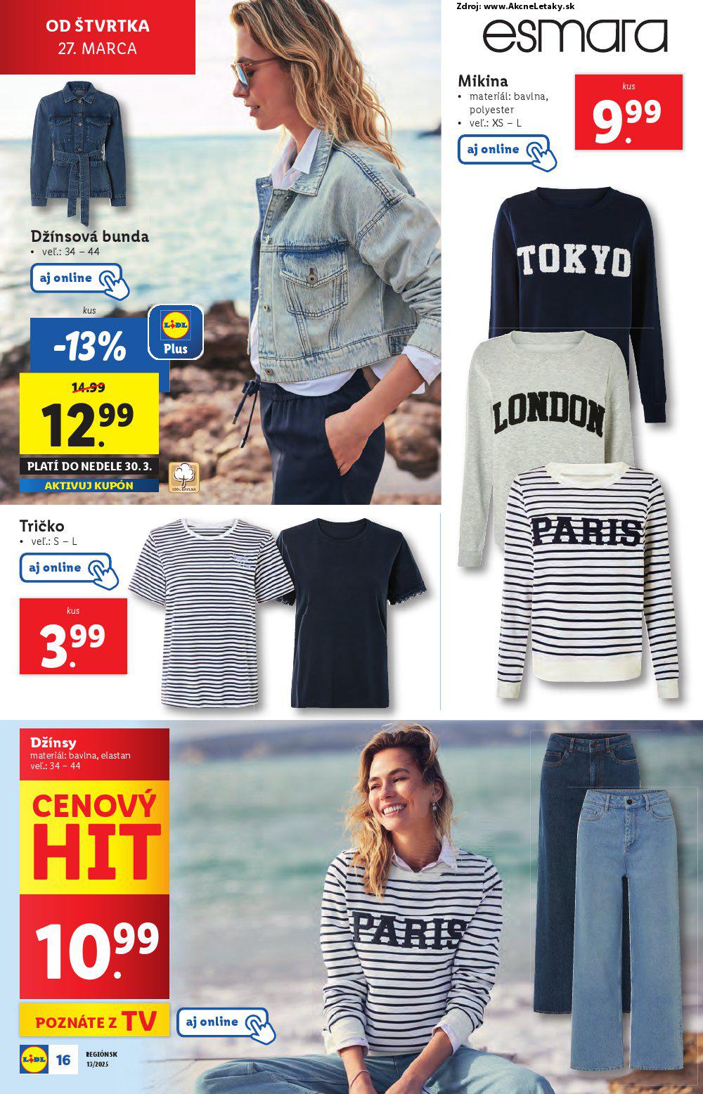 Leták Lidl (24. 3. - 30. 3. 2025) - strana 18 z 27