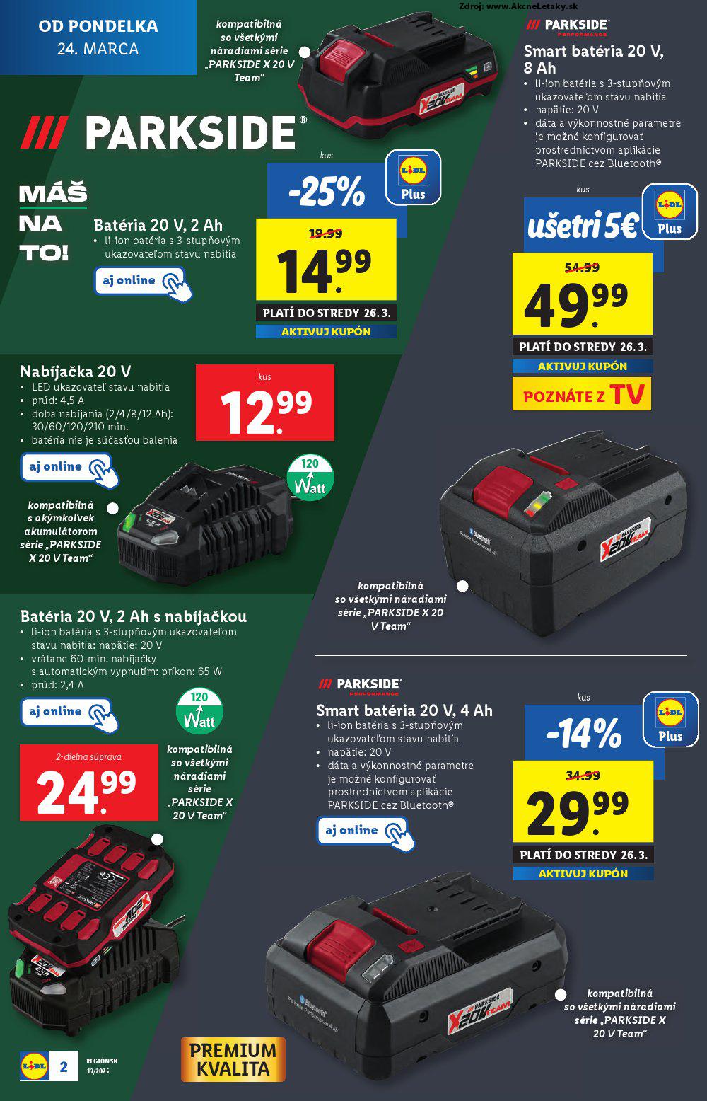 Leták Lidl (24. 3. - 30. 3. 2025) - strana 2 z 27