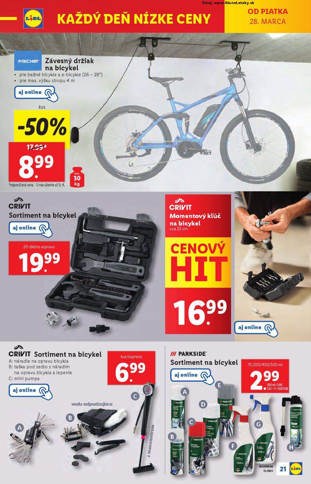 Leták Lidl (24. 3. - 30. 3. 2025) - strana 23 z 27