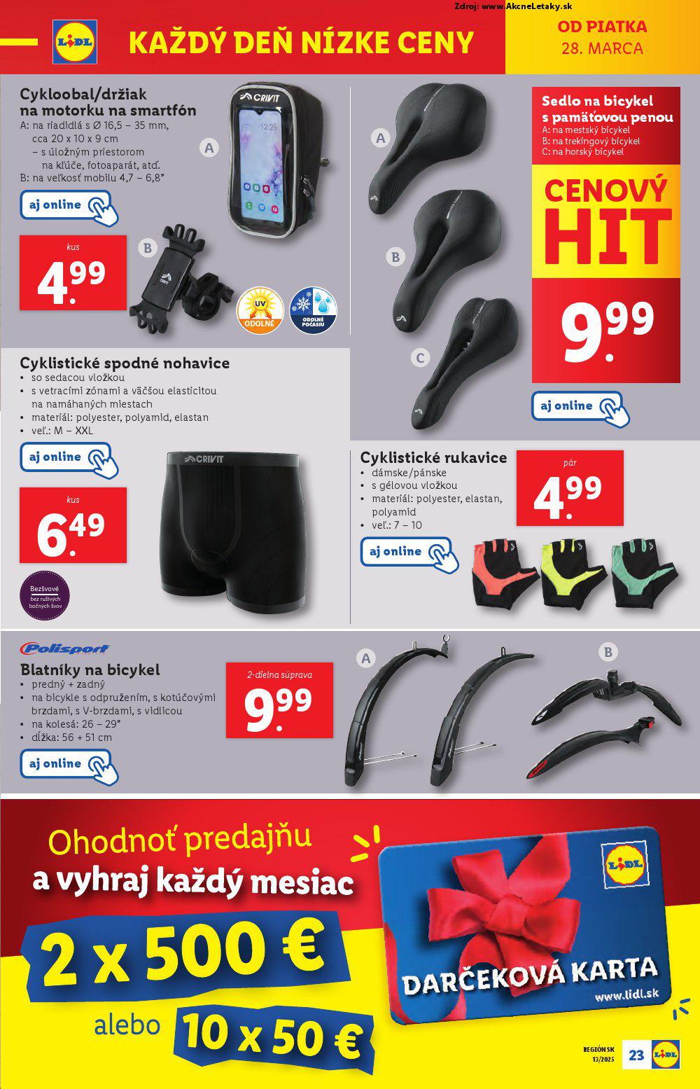 Leták Lidl (24. 3. - 30. 3. 2025) - strana 25 z 27