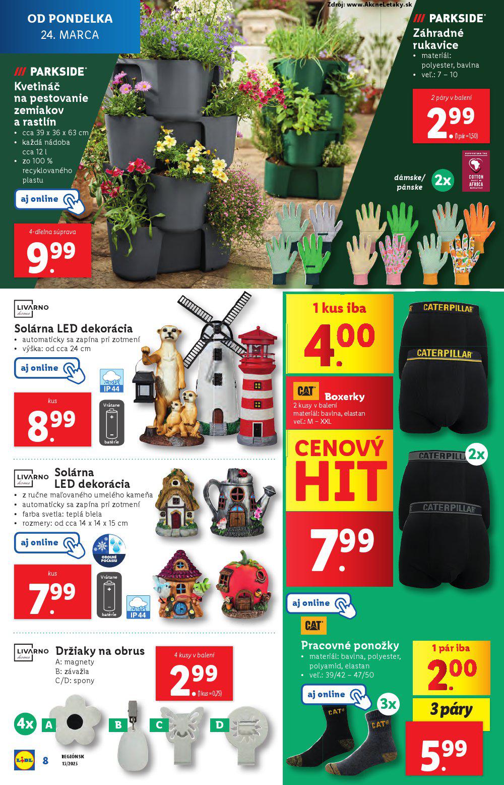 Leták Lidl (24. 3. - 30. 3. 2025) - strana 8 z 27