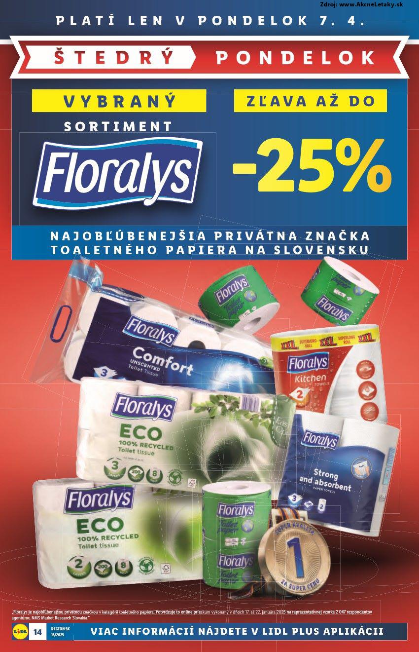 Leták Lidl (7. 4. - 13. 4. 2025) - strana 16 z 95