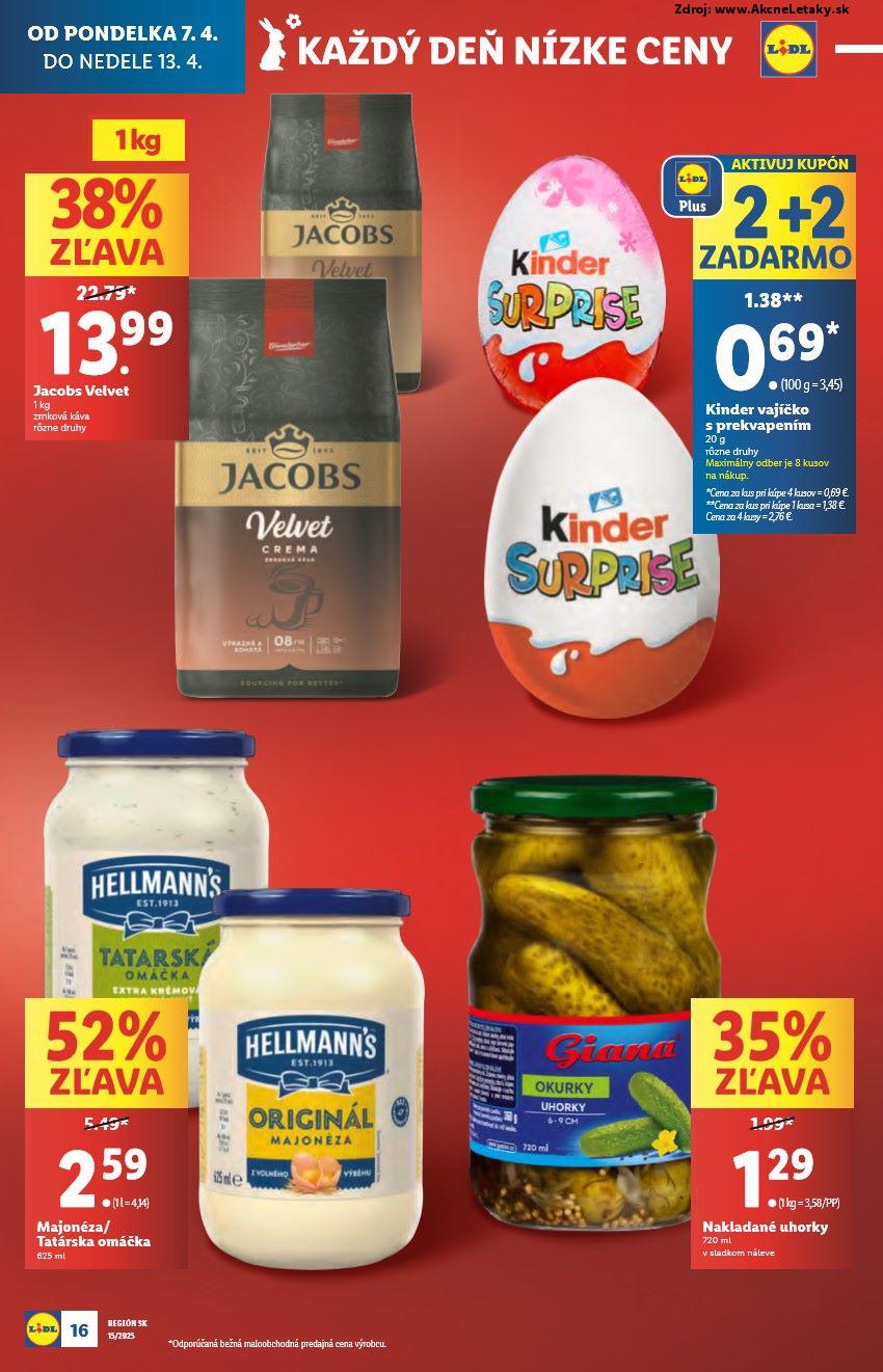 Leták Lidl (7. 4. - 13. 4. 2025) - strana 18 z 95