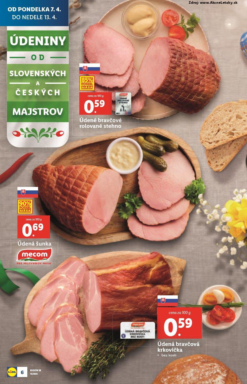 Leták Lidl (7. 4. - 13. 4. 2025) - strana 6 z 95