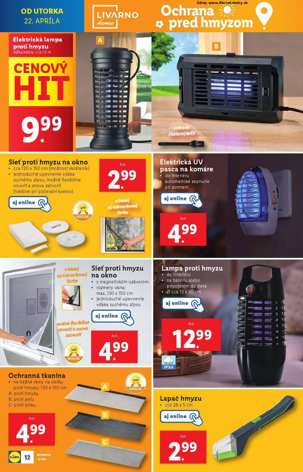 Leták Lidl (22. 4. - 27. 4. 2025) - strana 12 z 36