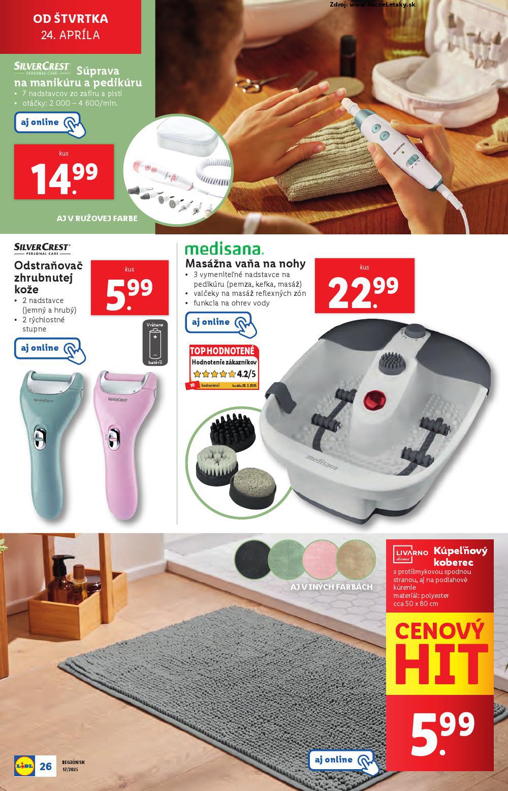 Leták Lidl (22. 4. - 27. 4. 2025) - strana 28 z 36
