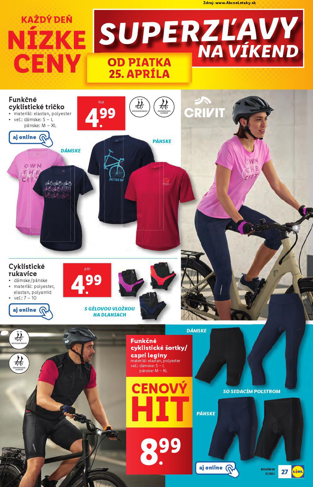 Leták Lidl (22. 4. - 27. 4. 2025) - strana 29 z 36