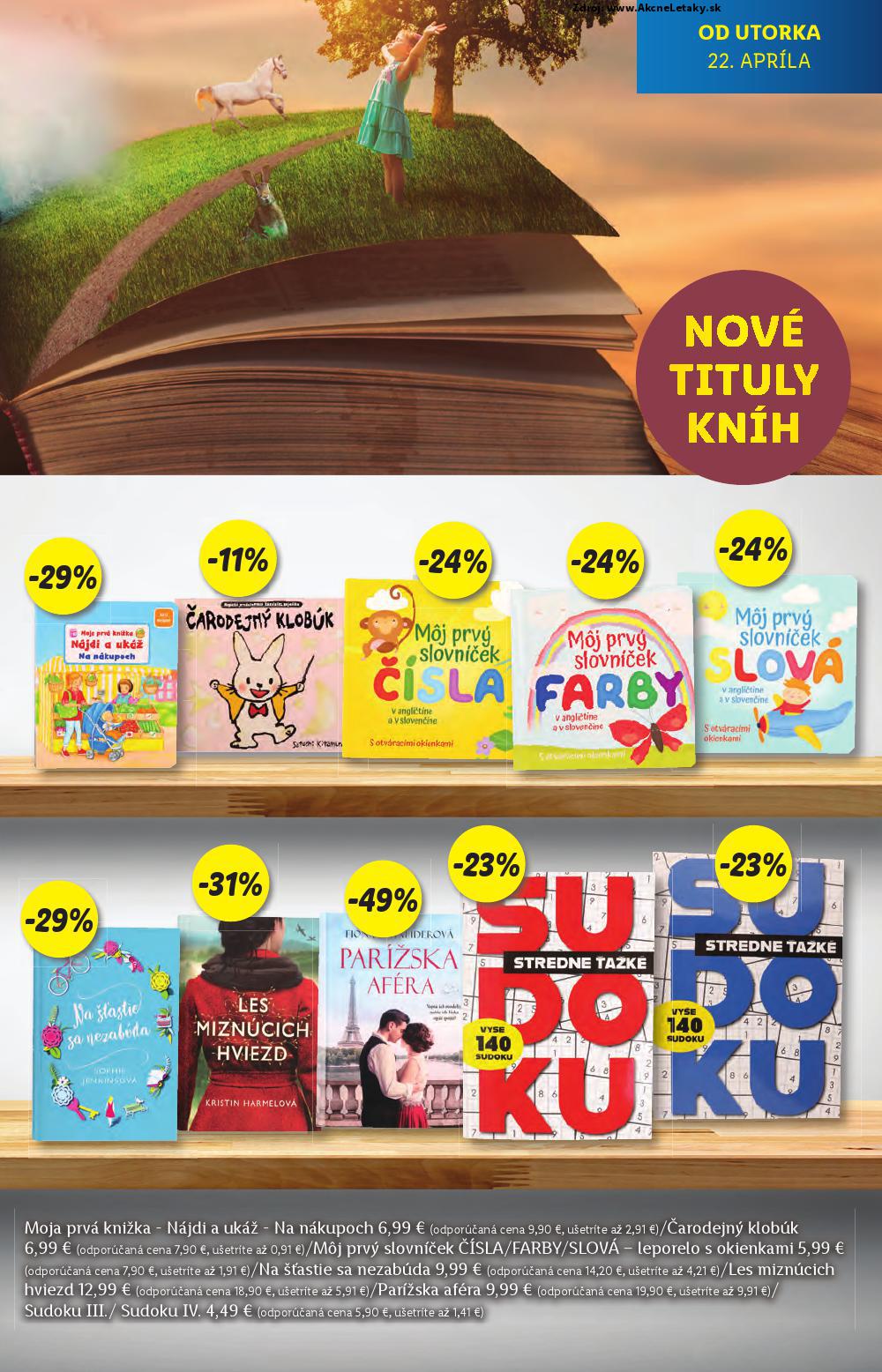 Leták Lidl (22. 4. - 27. 4. 2025) - strana 35 z 36