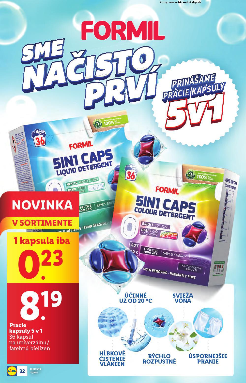 Leták Lidl (22. 4. - 27. 4. 2025) - strana 32 z 105