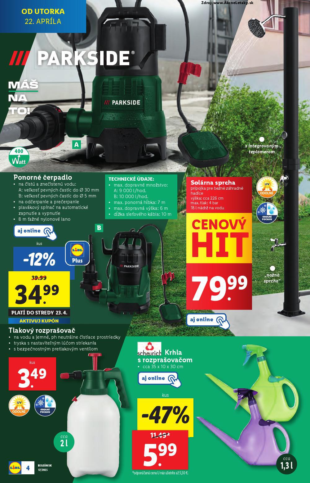 Leták Lidl - strana 72