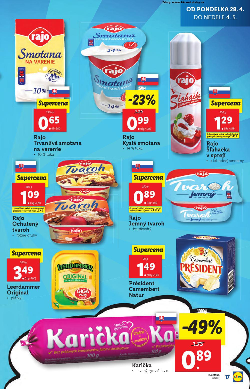 Leták Lidl - strana 17