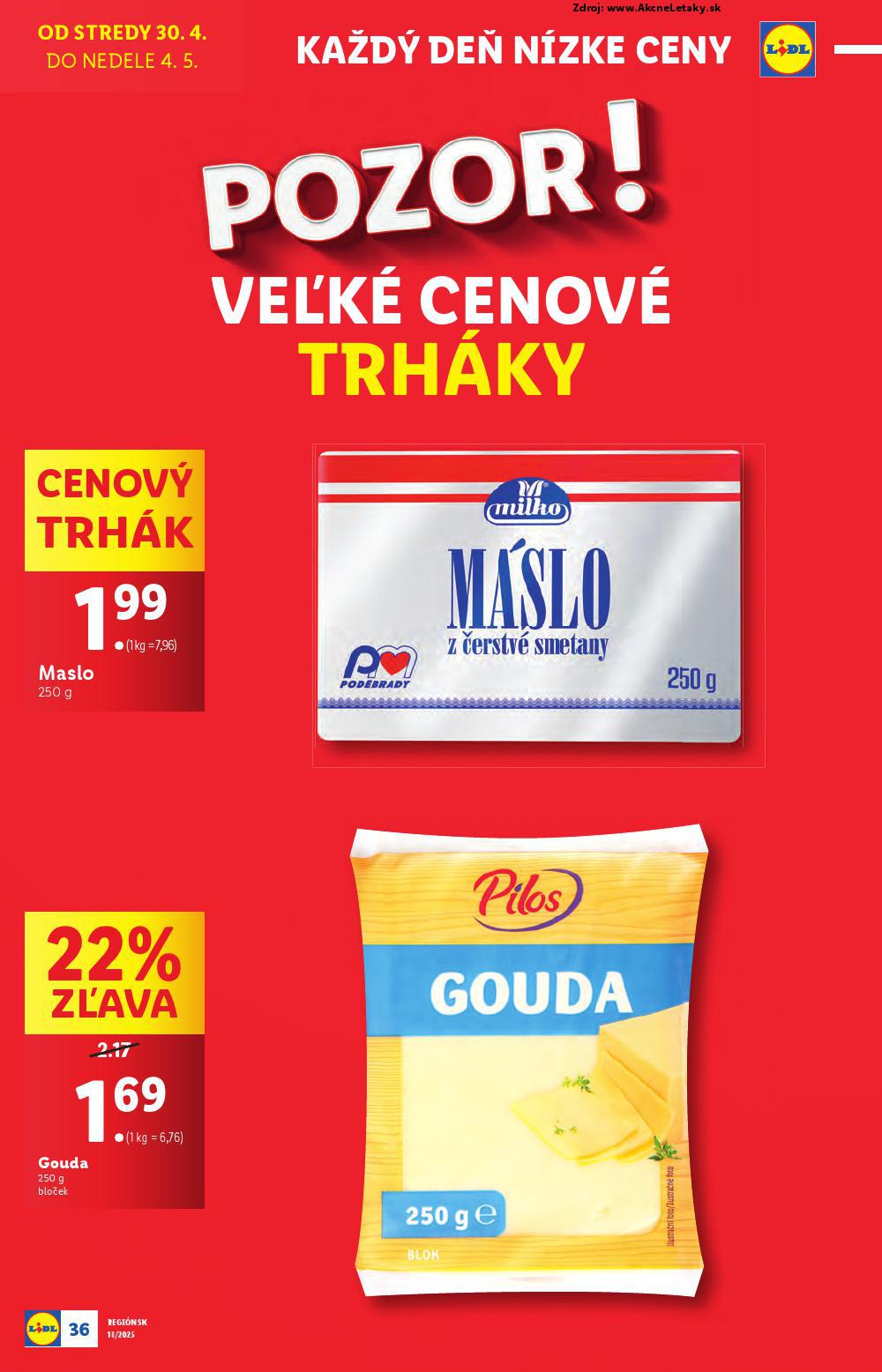 Leták Lidl - strana 36