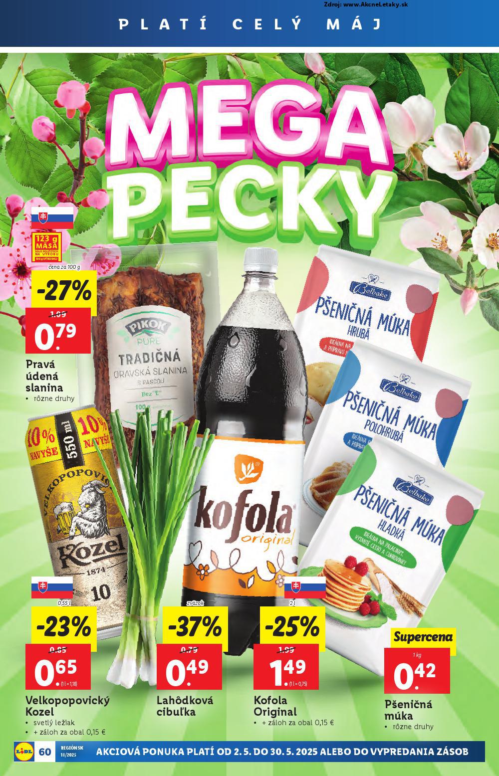 Leták Lidl (28. 4. - 4. 5. 2025) - strana 60 z 94