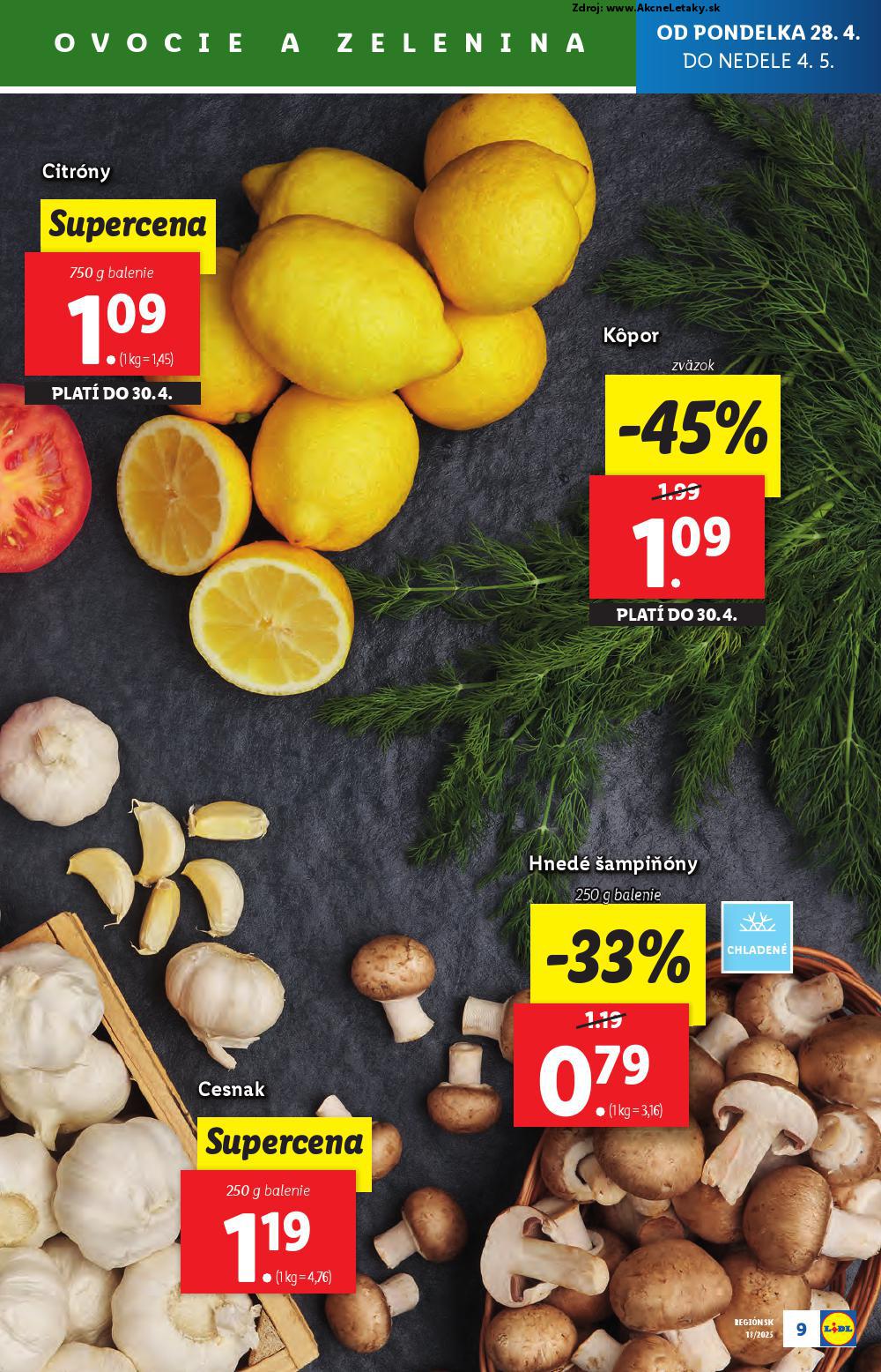 Leták Lidl - strana 9