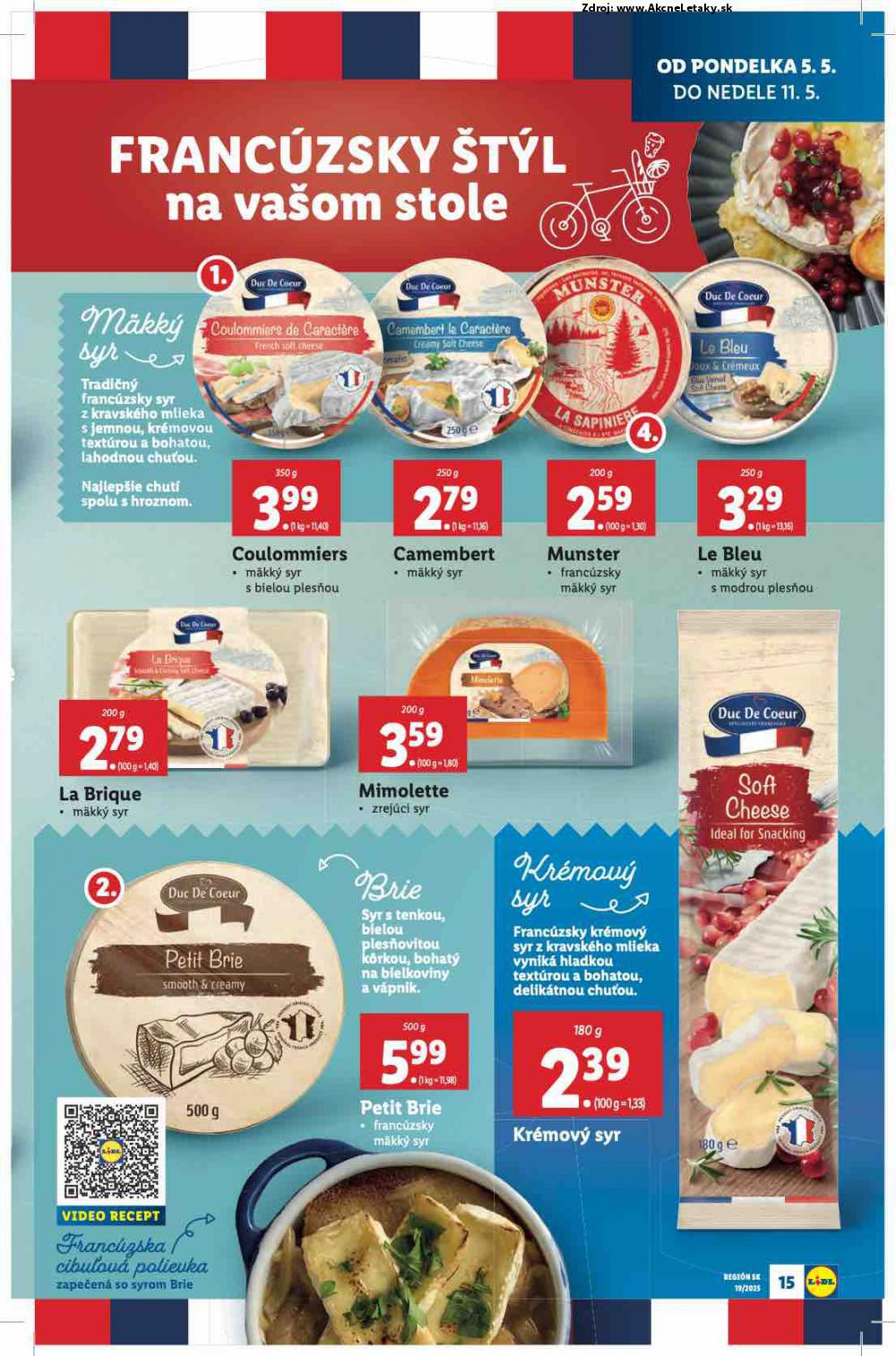 Leták Lidl (5. 5. - 11. 5. 2025) - strana 17 z 100