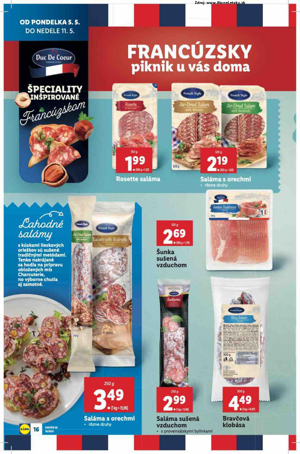 Leták Lidl (5. 5. - 11. 5. 2025) - strana 18 z 100