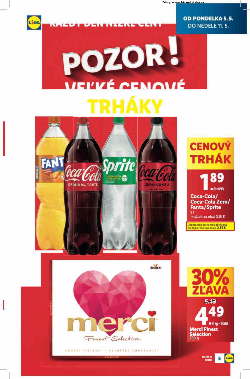 Leták Lidl (5. 5. - 11. 5. 2025) - strana 5 z 100