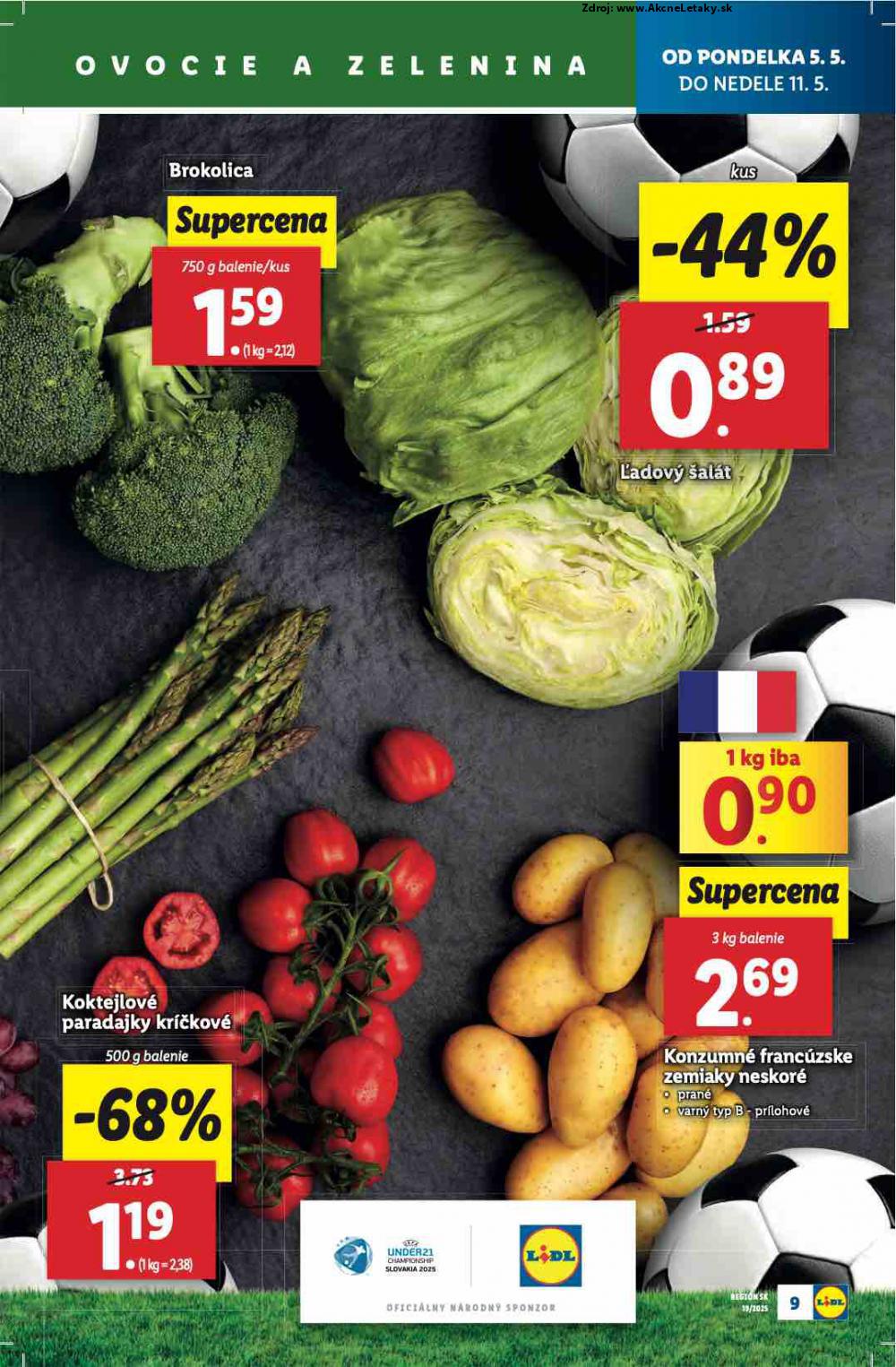 Leták Lidl (5. 5. - 11. 5. 2025) - strana 9 z 100