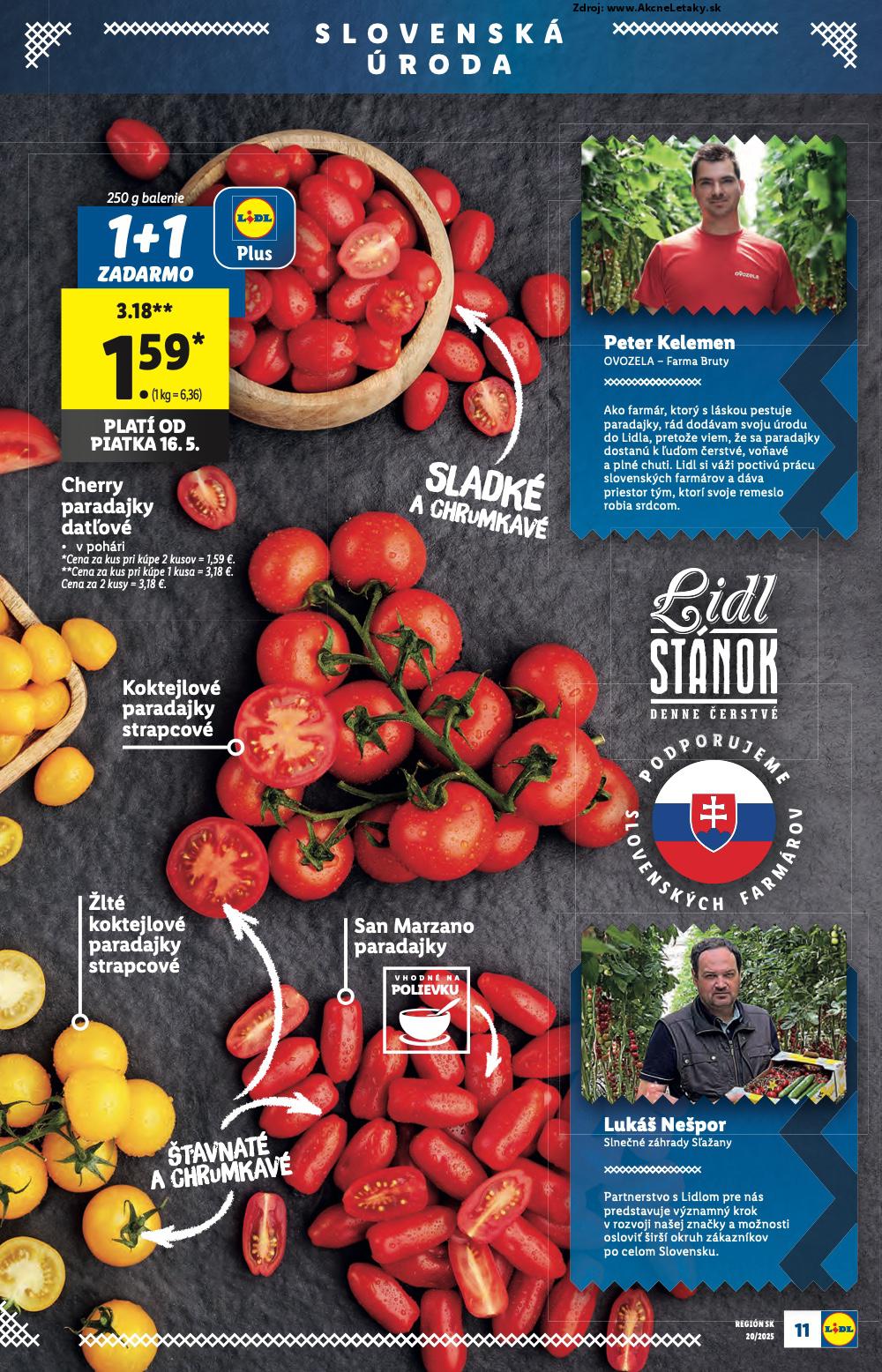 Leták Lidl (12. 5. - 18. 5. 2025) - strana 11 z 84