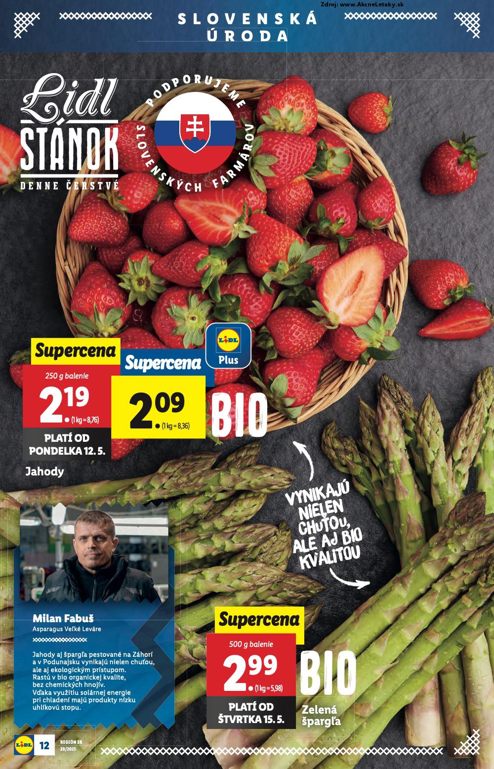 Leták Lidl (12. 5. - 18. 5. 2025) - strana 12 z 84