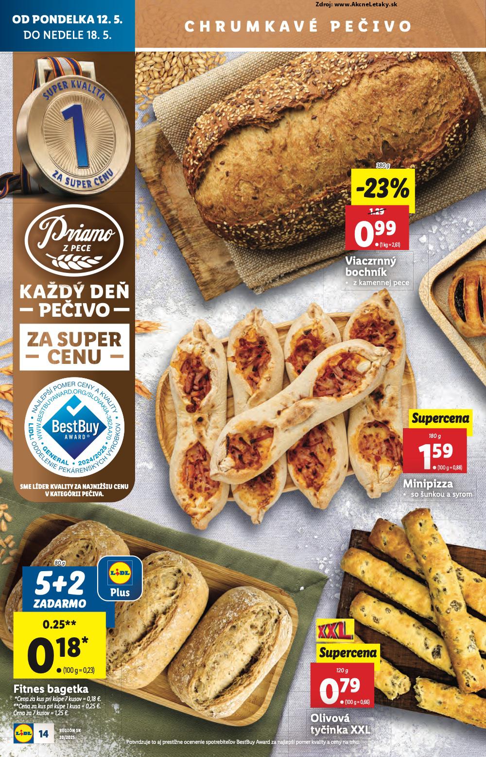 Leták Lidl (12. 5. - 18. 5. 2025) - strana 14 z 84
