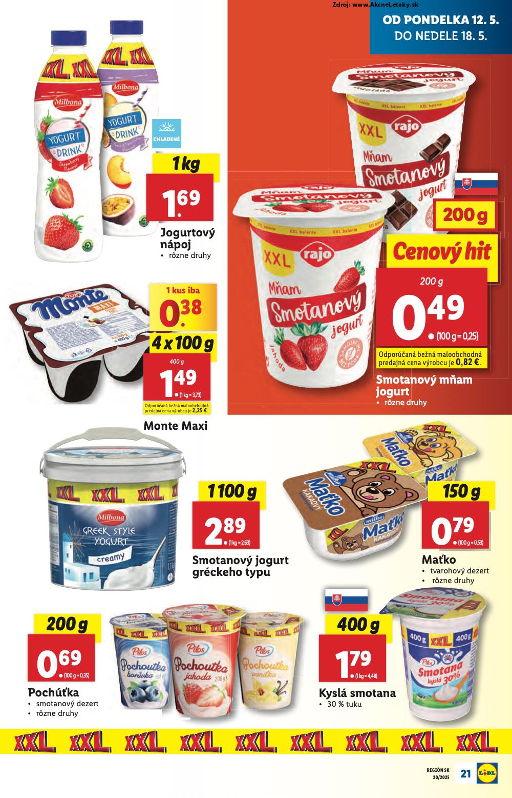 Leták Lidl (12. 5. - 18. 5. 2025) - strana 21 z 84