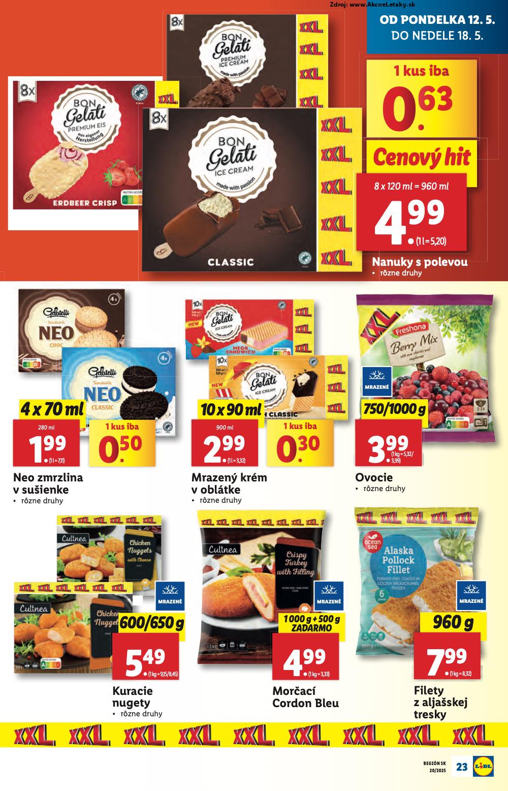 Leták Lidl (12. 5. - 18. 5. 2025) - strana 23 z 84