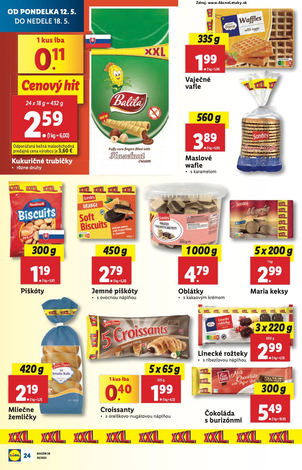 Leták Lidl (12. 5. - 18. 5. 2025) - strana 24 z 84
