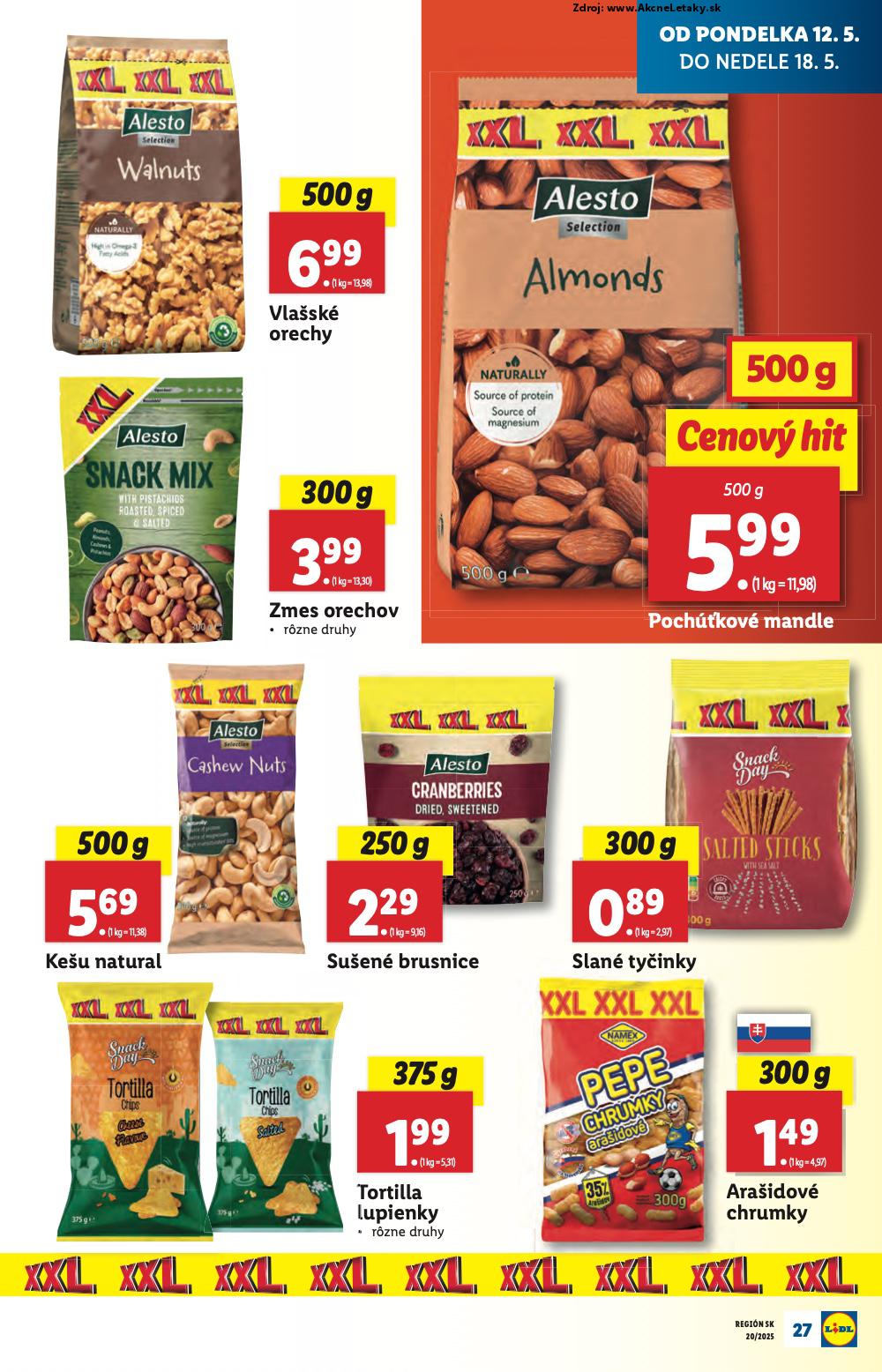 Leták Lidl (12. 5. - 18. 5. 2025) - strana 27 z 84