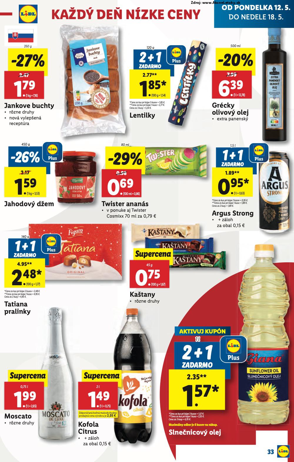 Leták Lidl (12. 5. - 18. 5. 2025) - strana 33 z 84