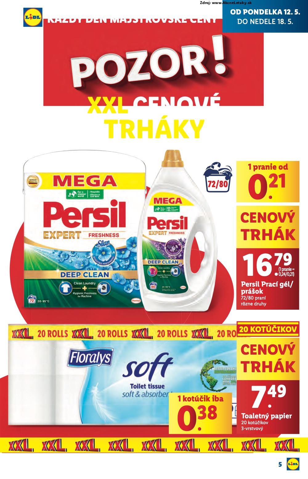 Leták Lidl (12. 5. - 18. 5. 2025) - strana 5 z 84