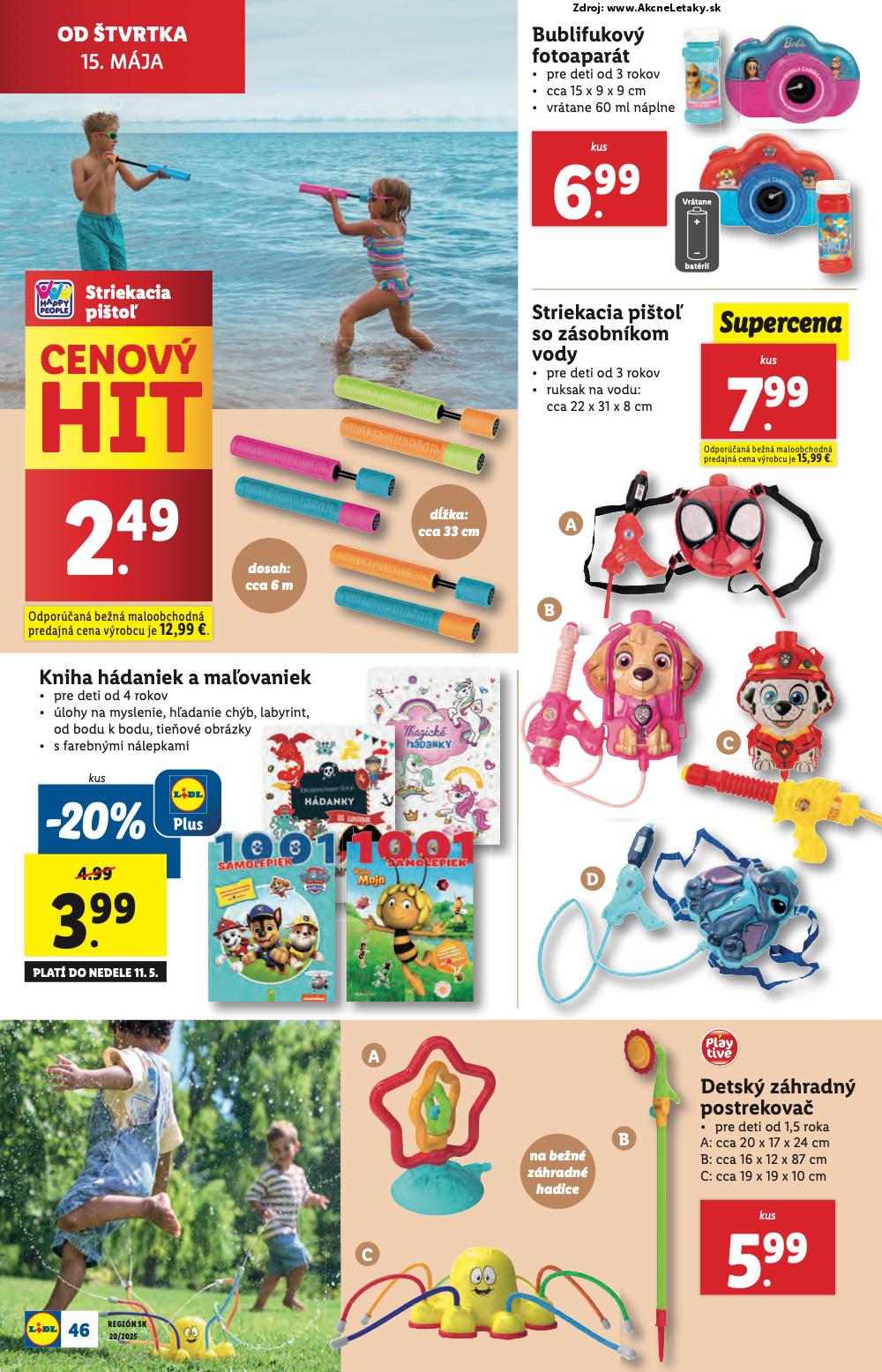 Leták Lidl (12. 5. - 18. 5. 2025) - strana 52 z 84