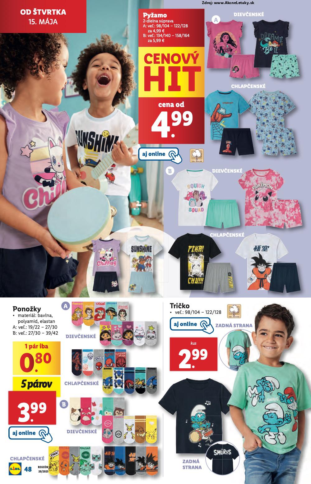 Leták Lidl (12. 5. - 18. 5. 2025) - strana 54 z 84