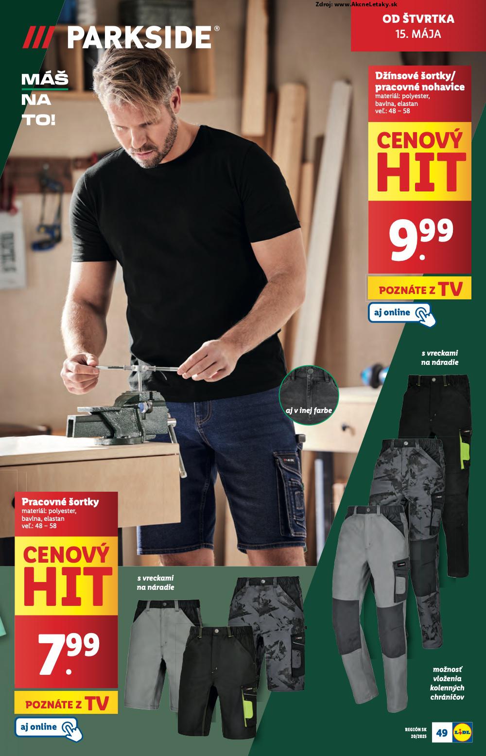 Leták Lidl (12. 5. - 18. 5. 2025) - strana 55 z 84