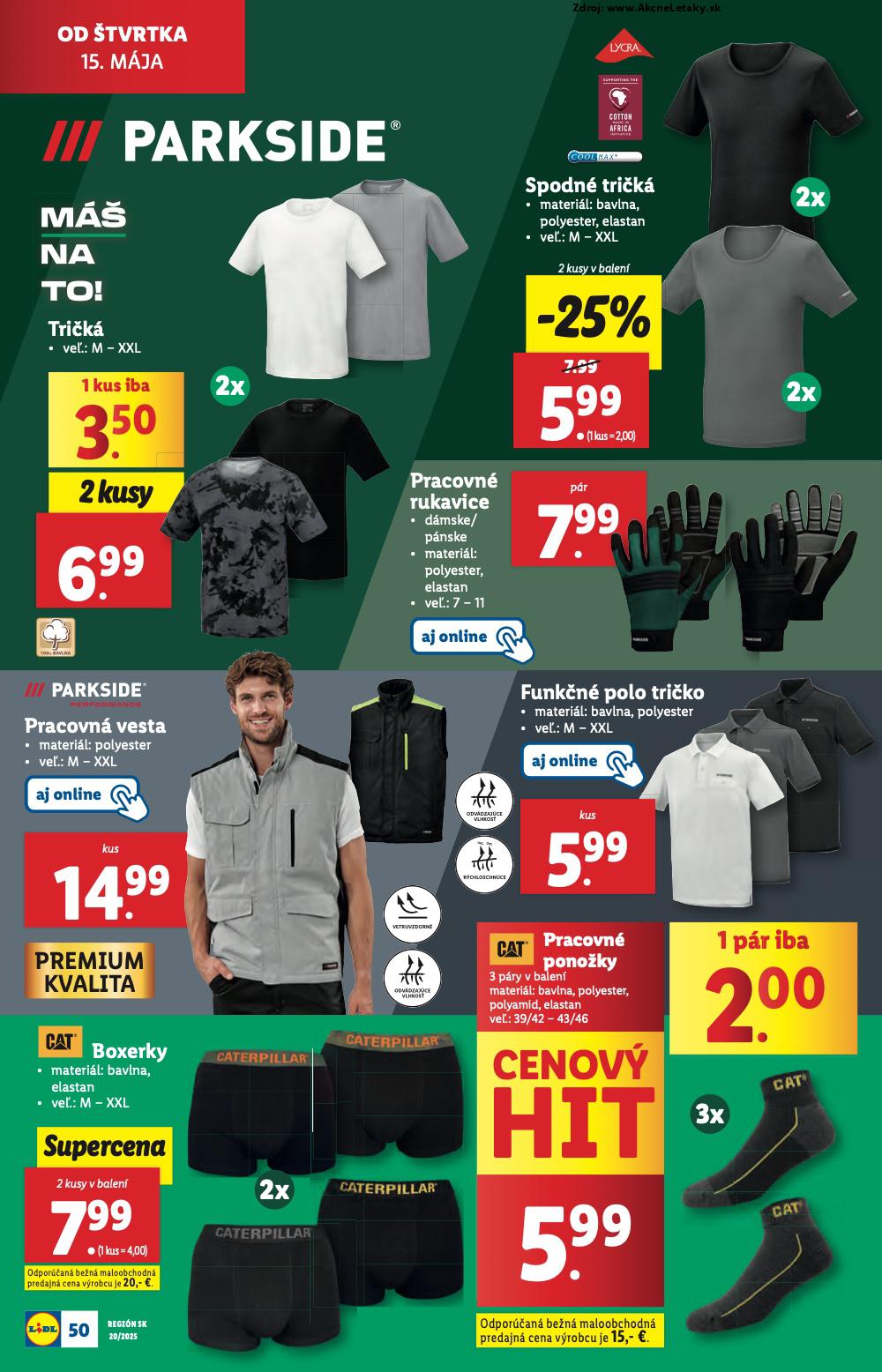 Leták Lidl (12. 5. - 18. 5. 2025) - strana 56 z 84
