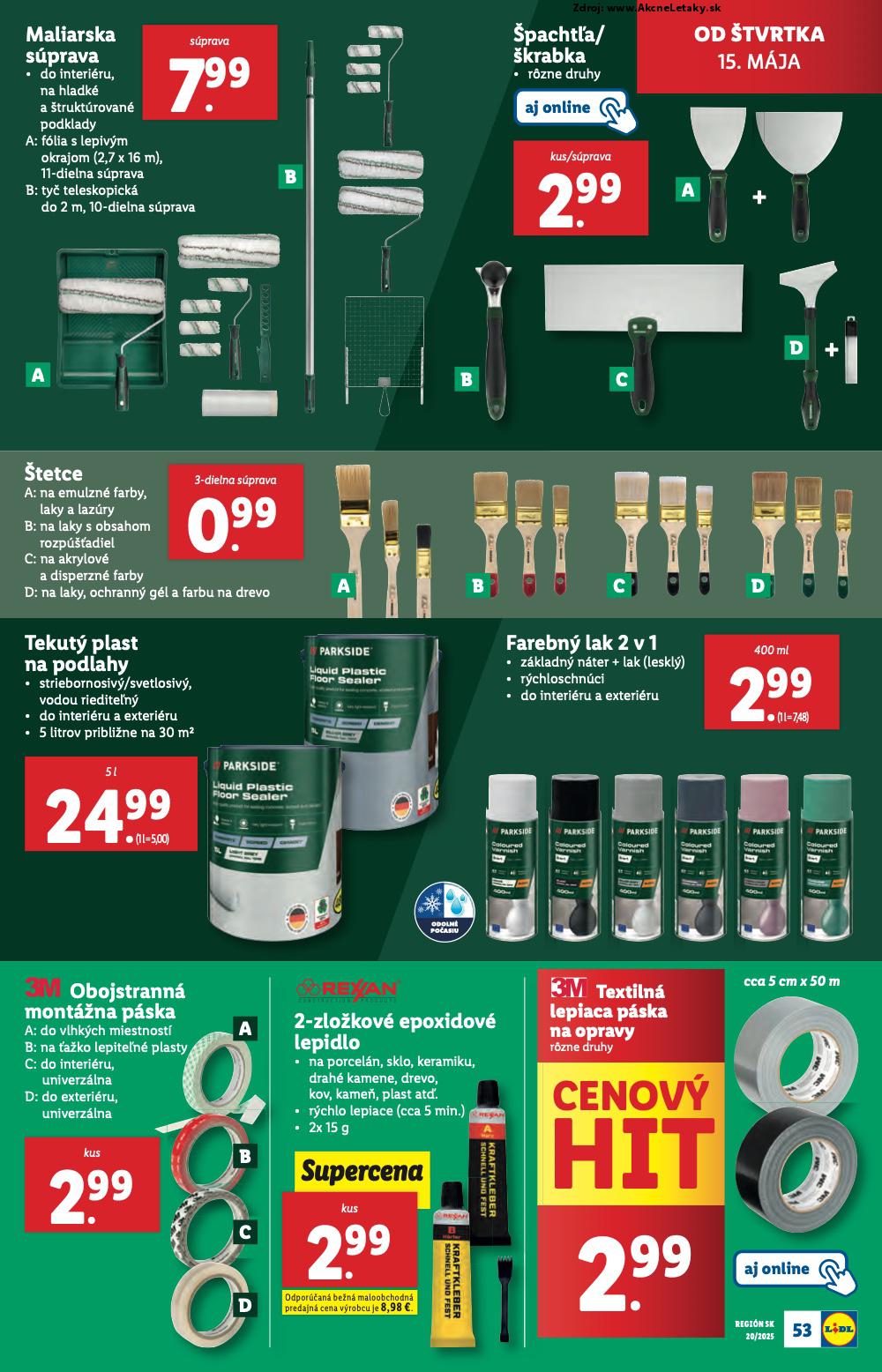 Leták Lidl (12. 5. - 18. 5. 2025) - strana 59 z 84