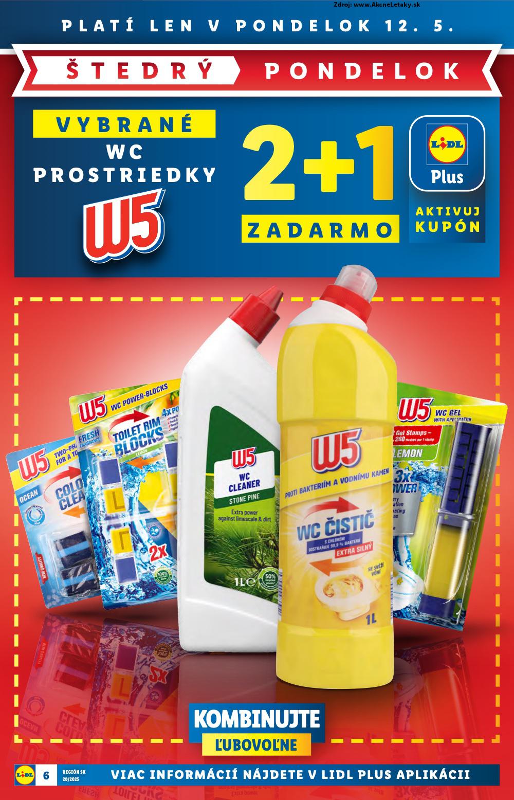 Leták Lidl (12. 5. - 18. 5. 2025) - strana 6 z 84