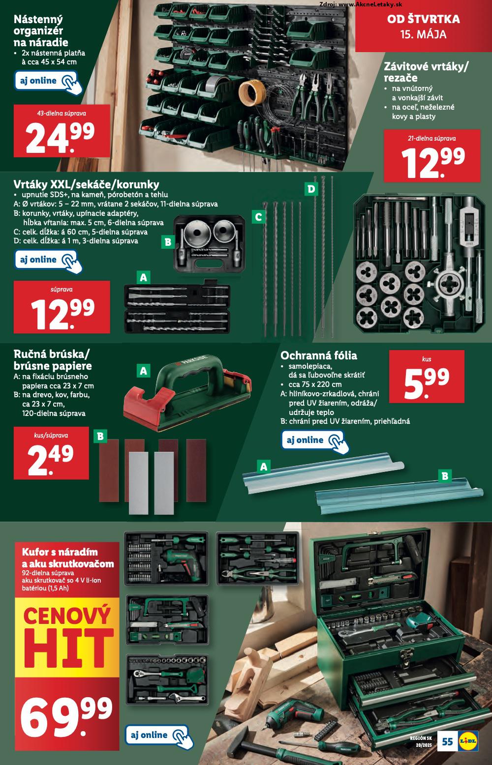 Leták Lidl (12. 5. - 18. 5. 2025) - strana 61 z 84