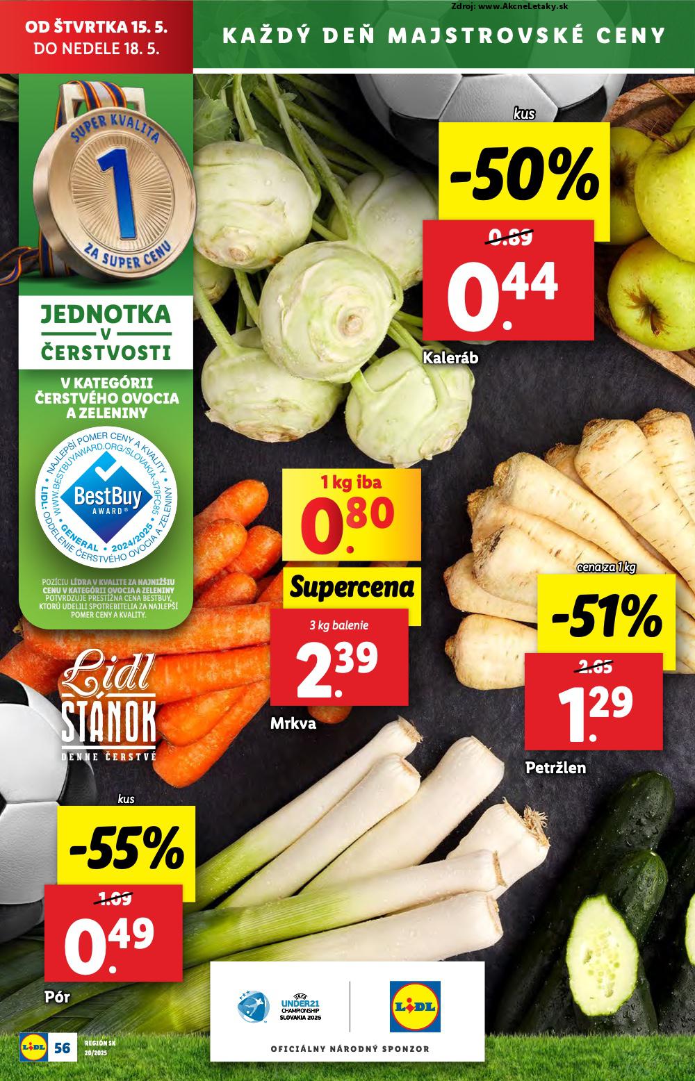 Leták Lidl (12. 5. - 18. 5. 2025) - strana 62 z 84