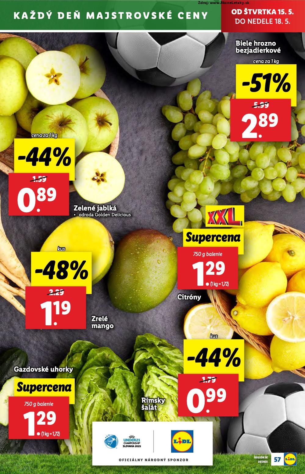 Leták Lidl (12. 5. - 18. 5. 2025) - strana 63 z 84