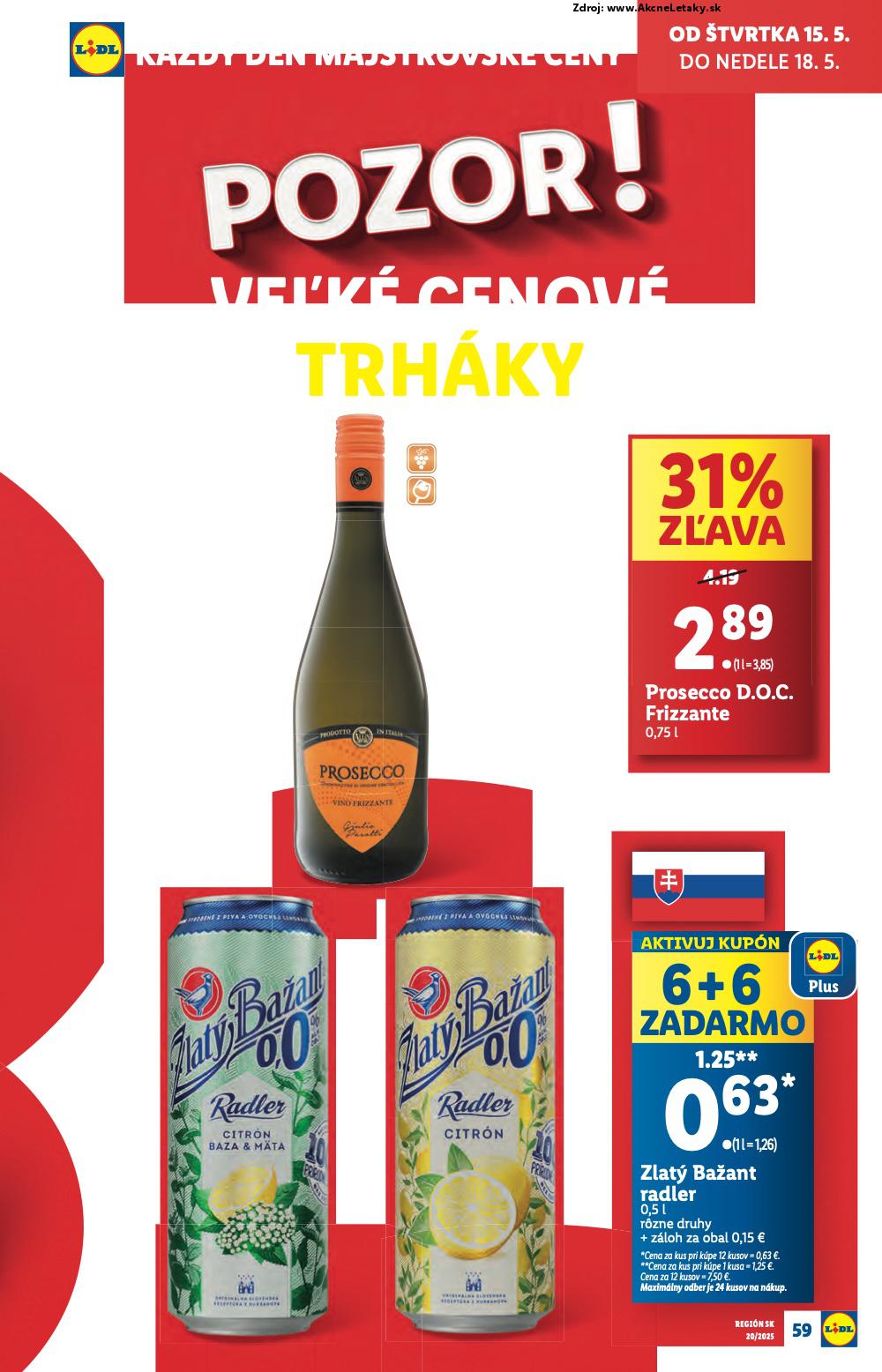 Leták Lidl (12. 5. - 18. 5. 2025) - strana 65 z 84