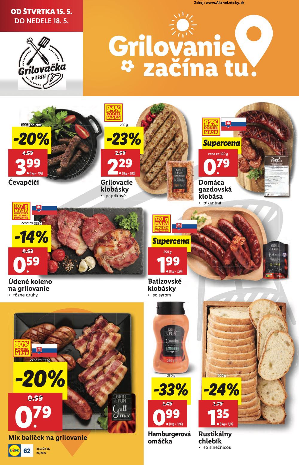 Leták Lidl (12. 5. - 18. 5. 2025) - strana 68 z 84