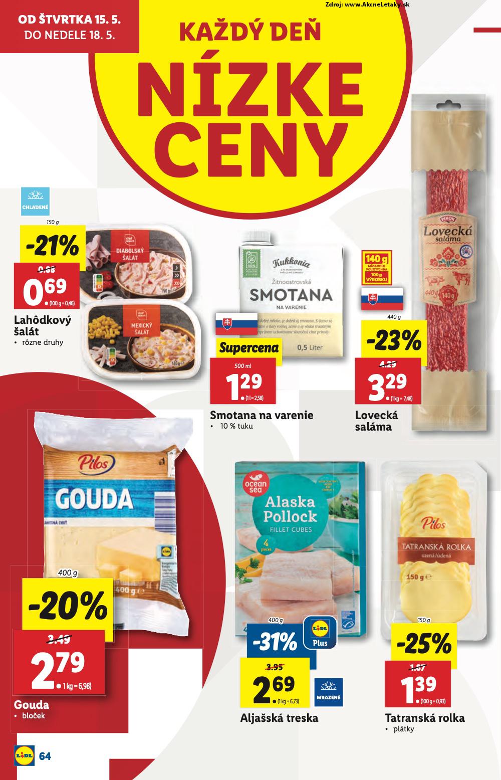 Leták Lidl (12. 5. - 18. 5. 2025) - strana 70 z 84