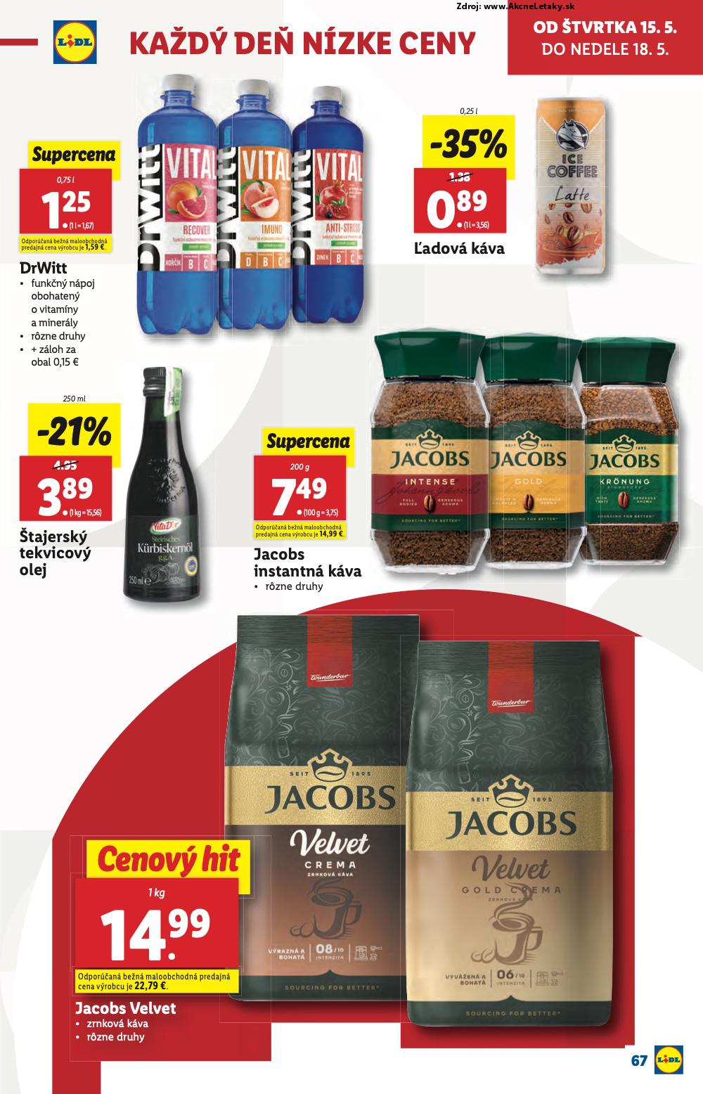 Leták Lidl (12. 5. - 18. 5. 2025) - strana 73 z 84