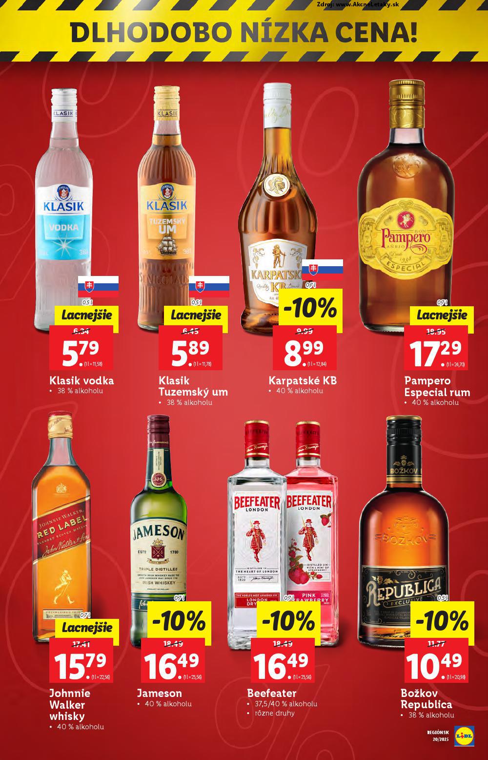 Leták Lidl (19. 5. - 25. 5. 2025) - strana 10 z 108
