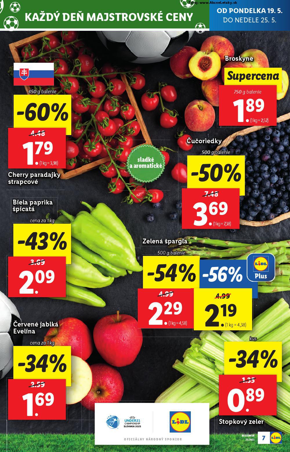 Leták Lidl (19. 5. - 25. 5. 2025) - strana 15 z 108
